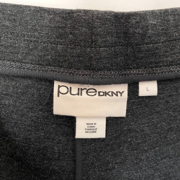 Stretchy pull on pant with faux leather inserts - Picture 4 of 9